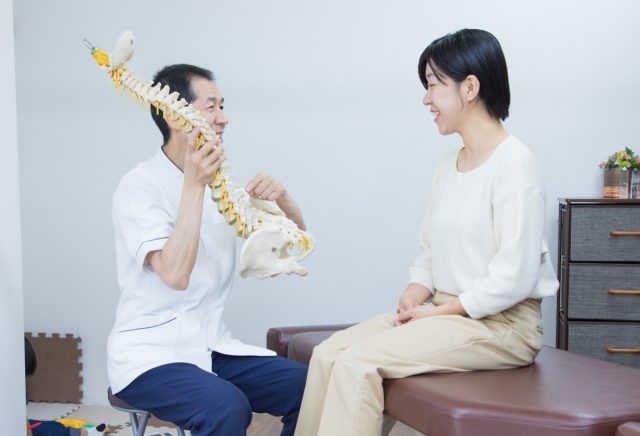 施術後のご説明とアドバイス