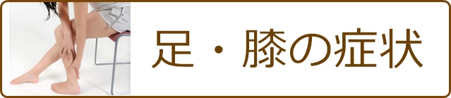 足・膝の痛み
