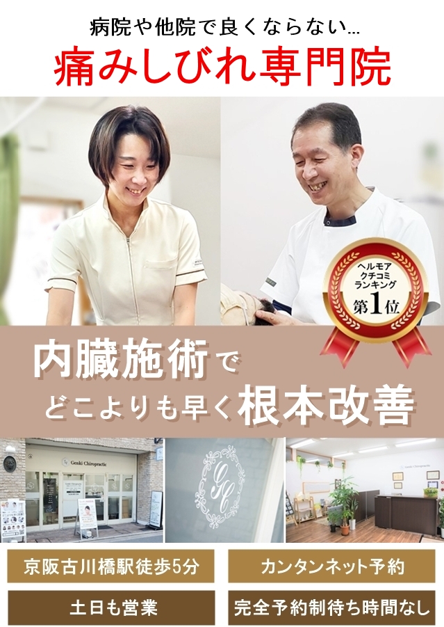 門真市の整体「元氣カイロプラクティック院」