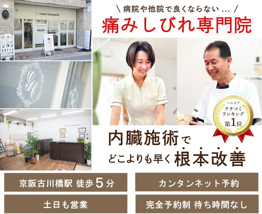 門真市の整体「元氣カイロプラクティック院」