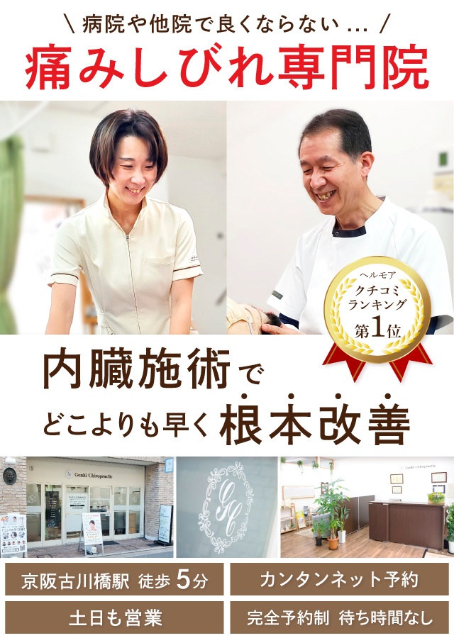 門真市の整体「元氣カイロプラクティック院」