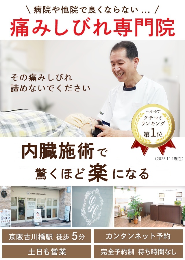 門真市の整体「元氣カイロプラクティック院」
