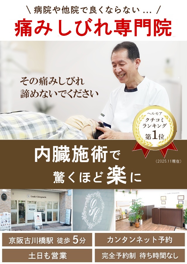 門真市の整体「元氣カイロプラクティック院」